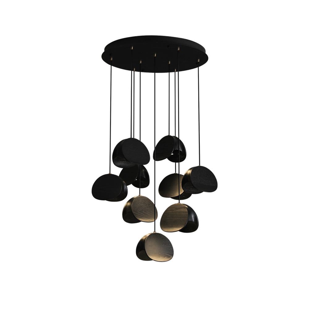 Elmiren Cluster Wood Pendant Light - Blowlighting
