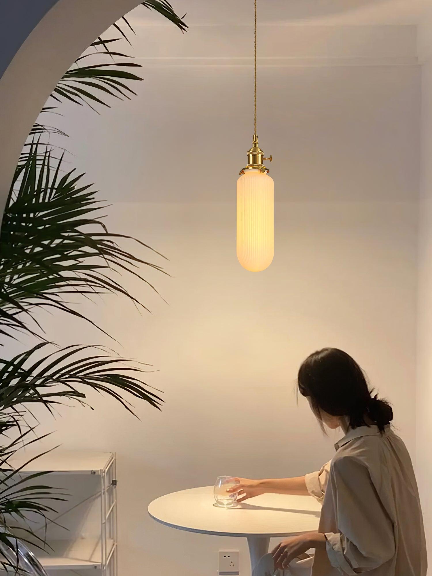 Liora Vintage Keramik Pendelleuchte-Letslighting