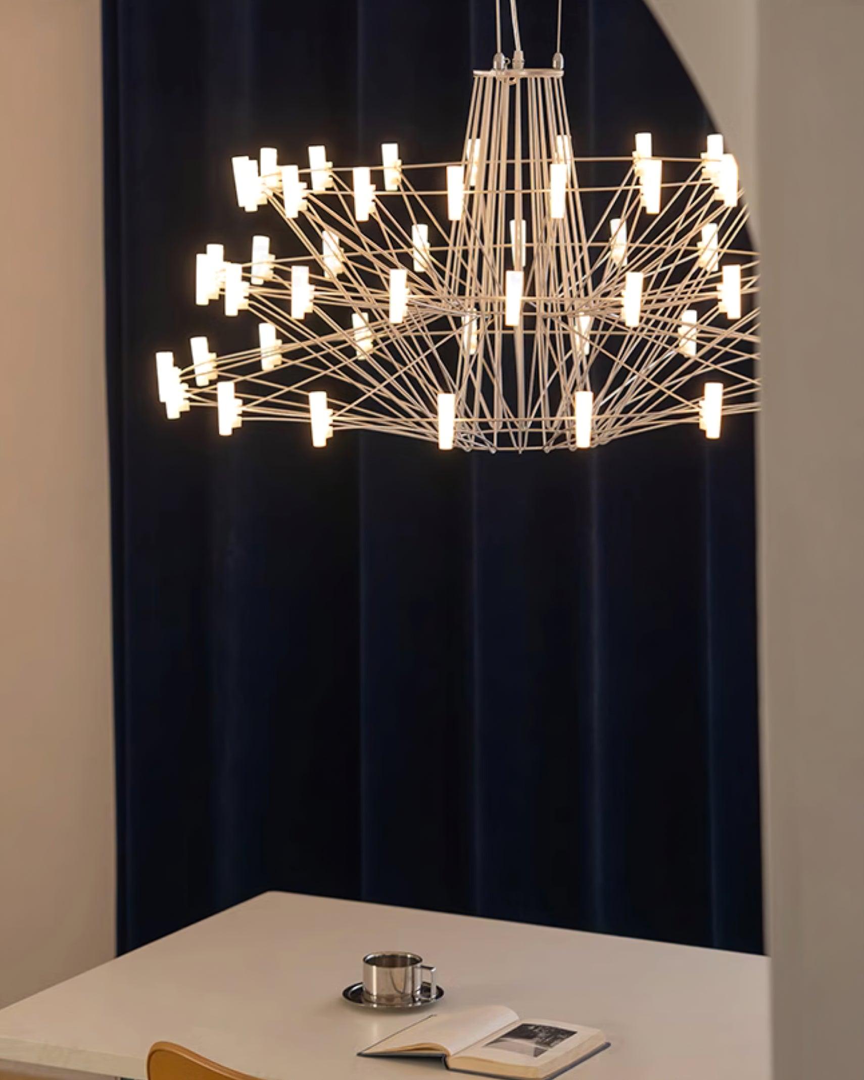Lustra Kronleuchter Sky Ballett Edelstahl Modern-Letslighting