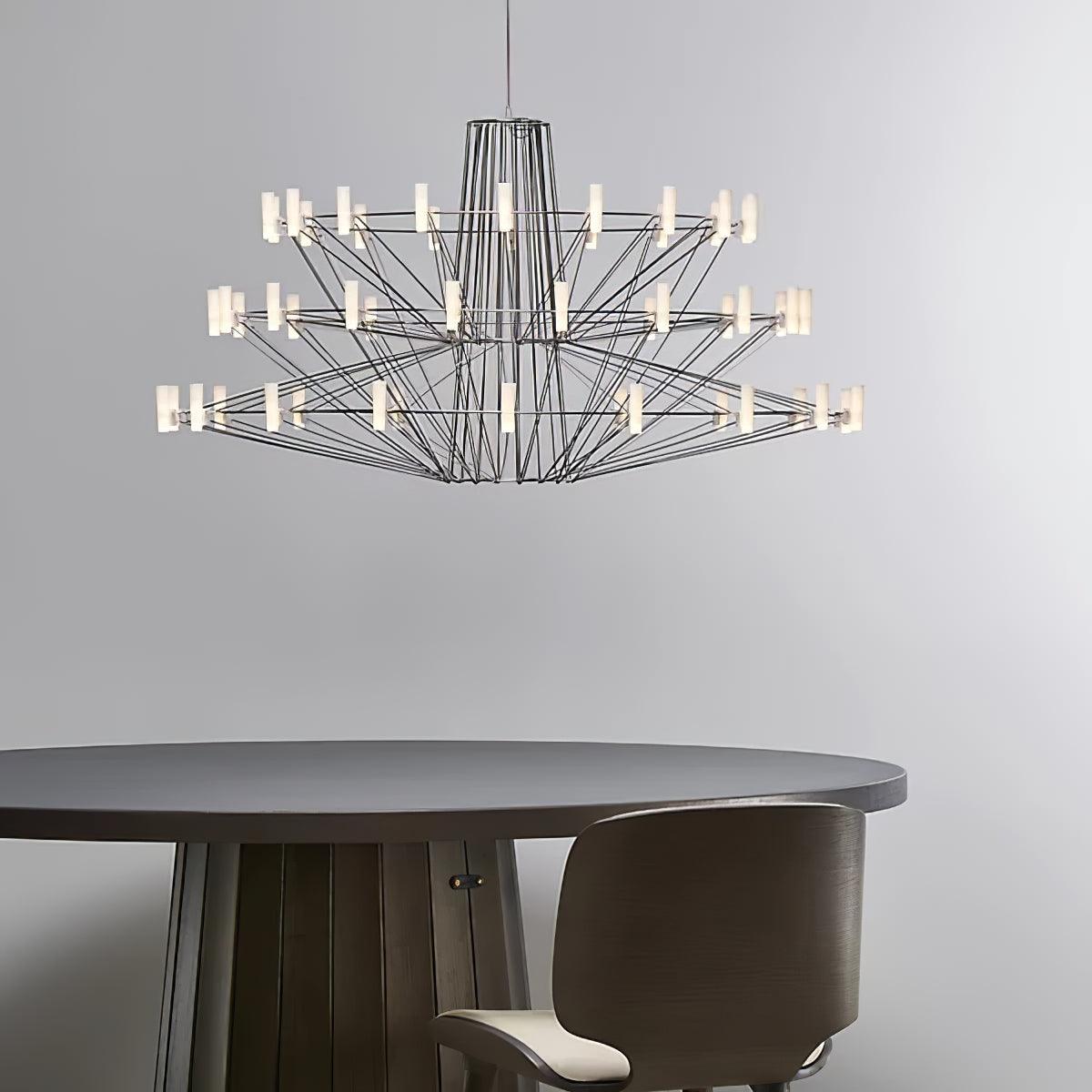 Lustra Kronleuchter Sky Ballett Edelstahl Modern-Letslighting