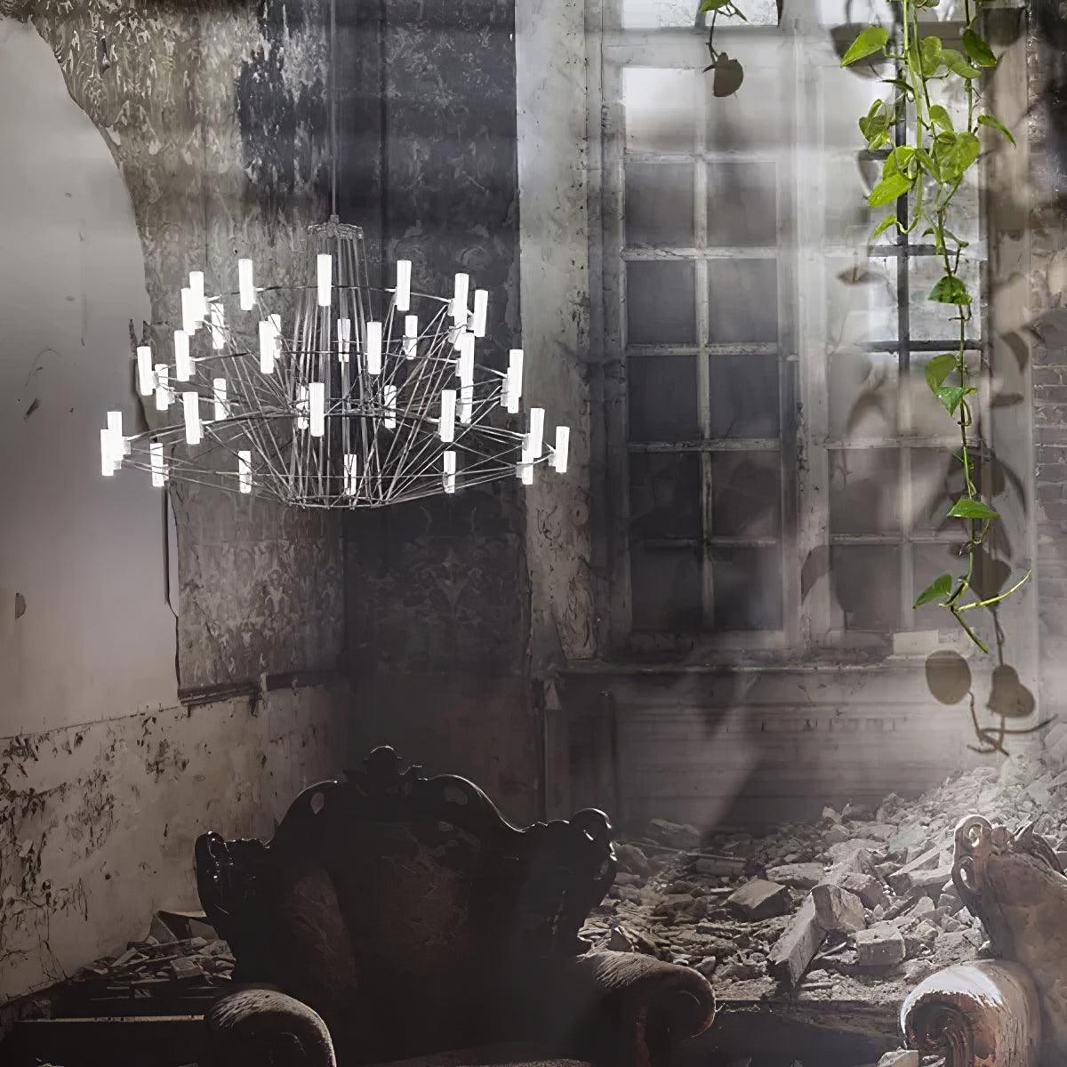 Lustra Kronleuchter Sky Ballett Edelstahl Modern-Letslighting