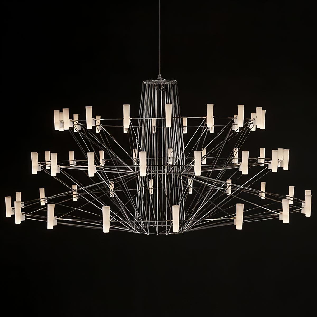 Lustra Kronleuchter Sky Ballett Edelstahl Modern-Letslighting