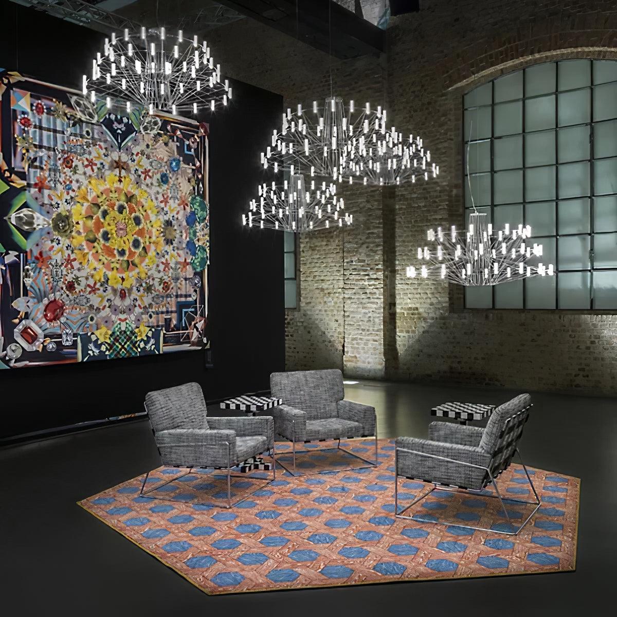 Lustra Kronleuchter Sky Ballett Edelstahl Modern-Letslighting
