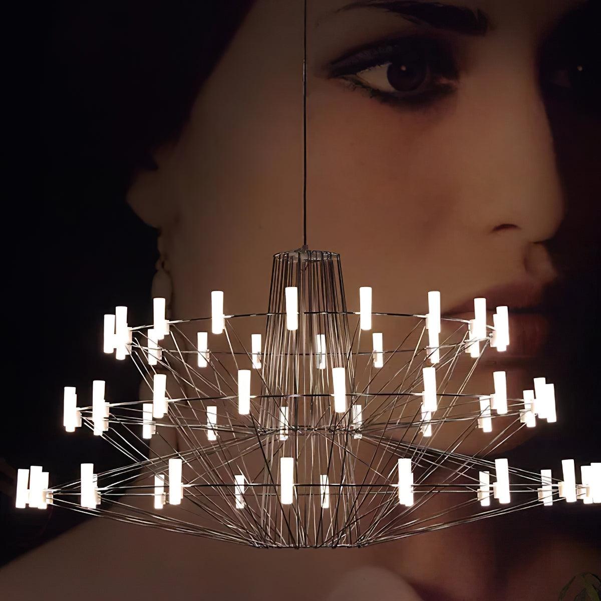 Lustra Kronleuchter Sky Ballett Edelstahl Modern-Letslighting