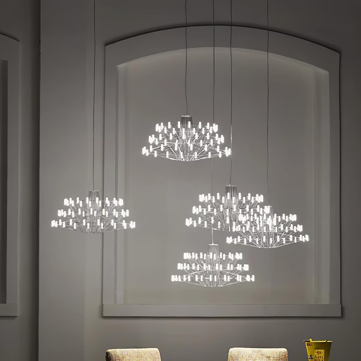 Lustra Kronleuchter Sky Ballett Edelstahl Modern-Letslighting