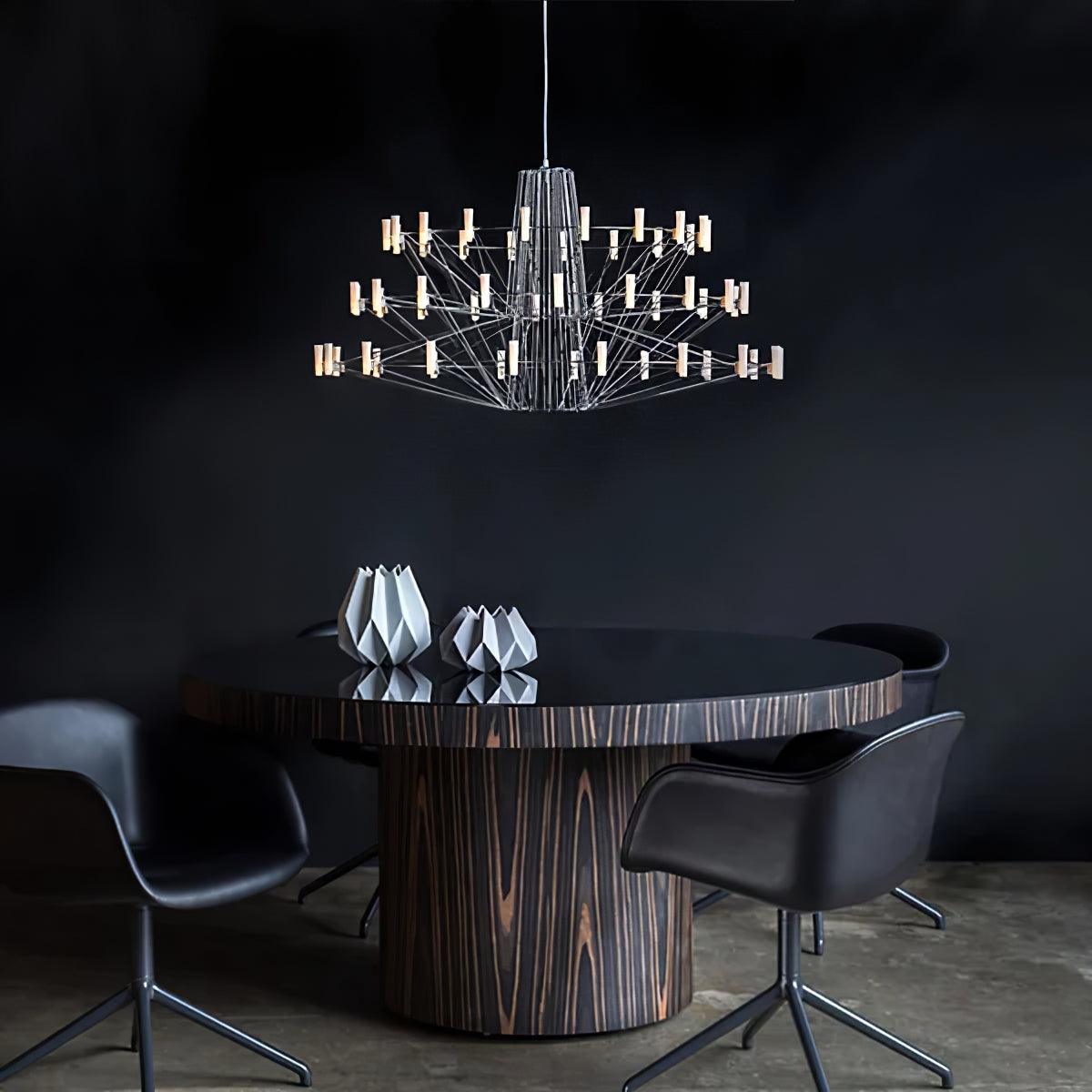 Lustra Kronleuchter Sky Ballett Edelstahl Modern-Letslighting