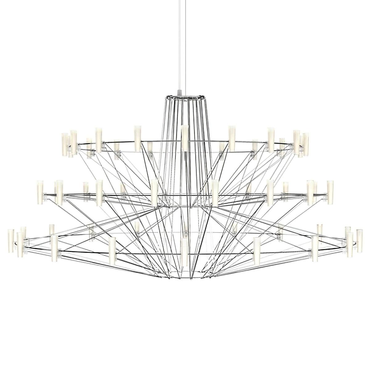 Lustra Kronleuchter Sky Ballett Edelstahl Modern-Letslighting