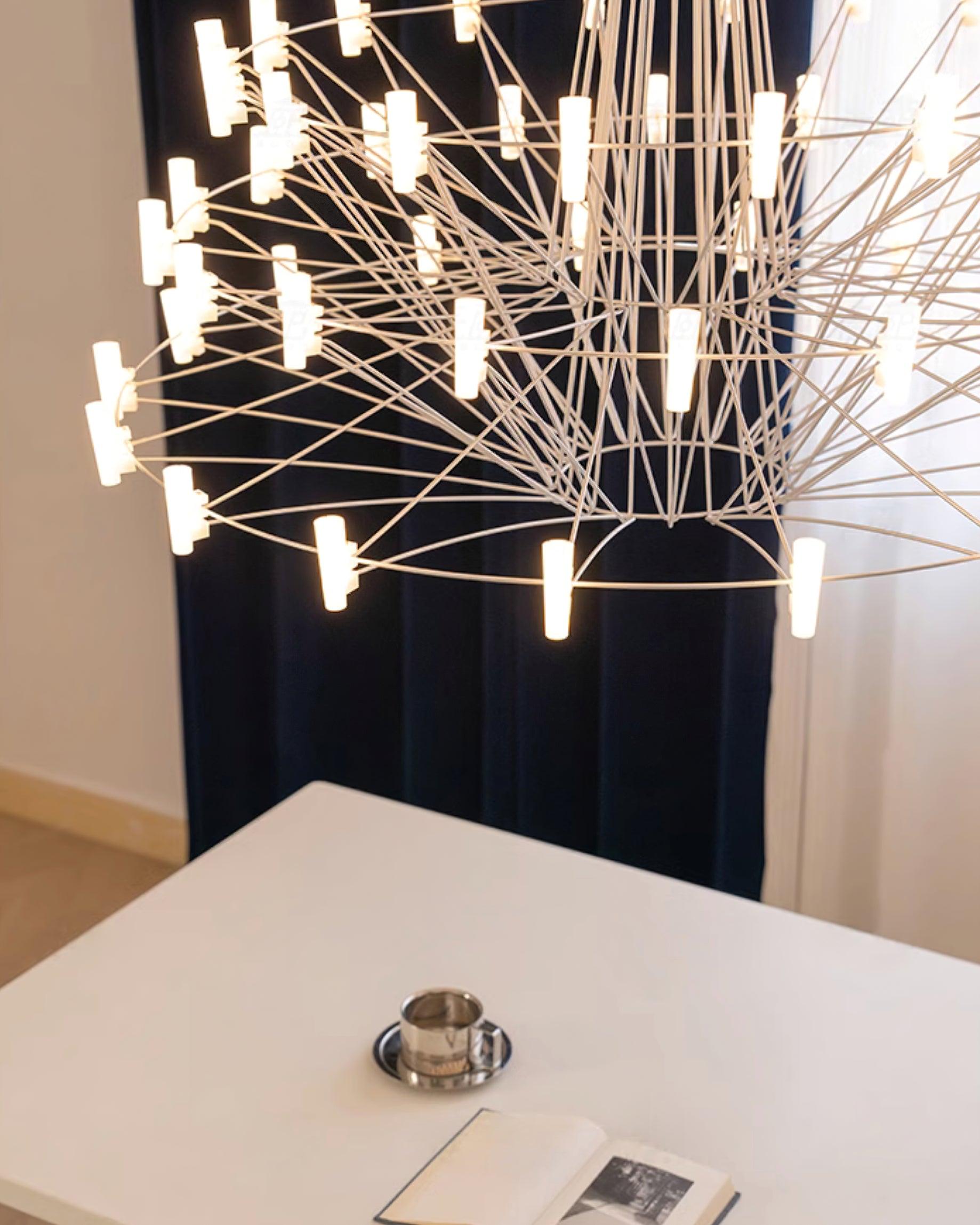 Lustra Kronleuchter Sky Ballett Edelstahl Modern-Letslighting