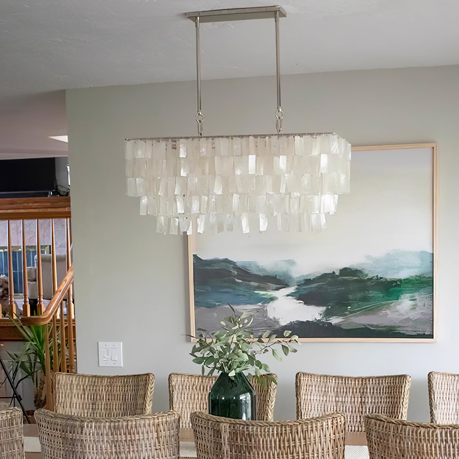 Olive Luxus Pendelleuchte Leuchte-Letslighting