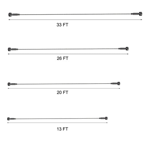 Linean Minimalistische Deckenleuchte aus Stahlstreifen-Letslighting