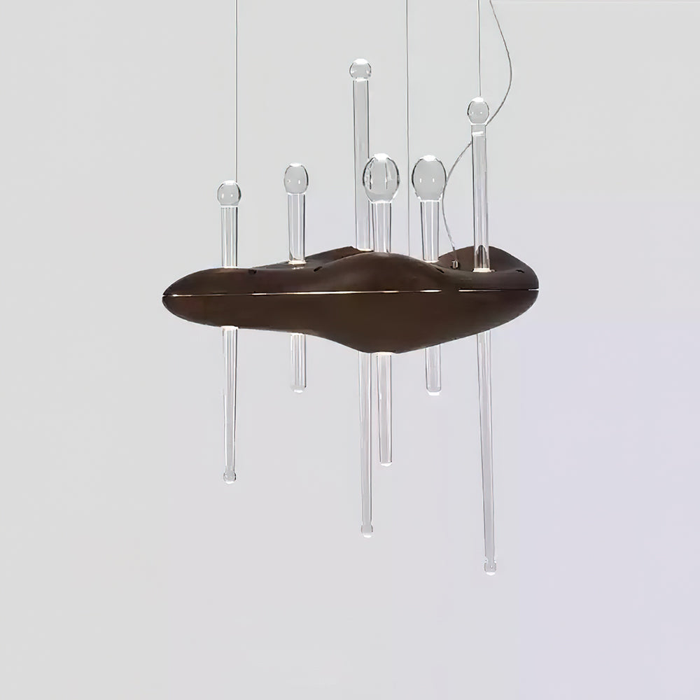 Umare Wunderliche Pendelleuchte aus Eichenglas-Letslighting