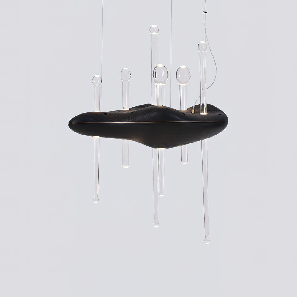 Umare Wunderliche Pendelleuchte aus Eichenglas-Letslighting