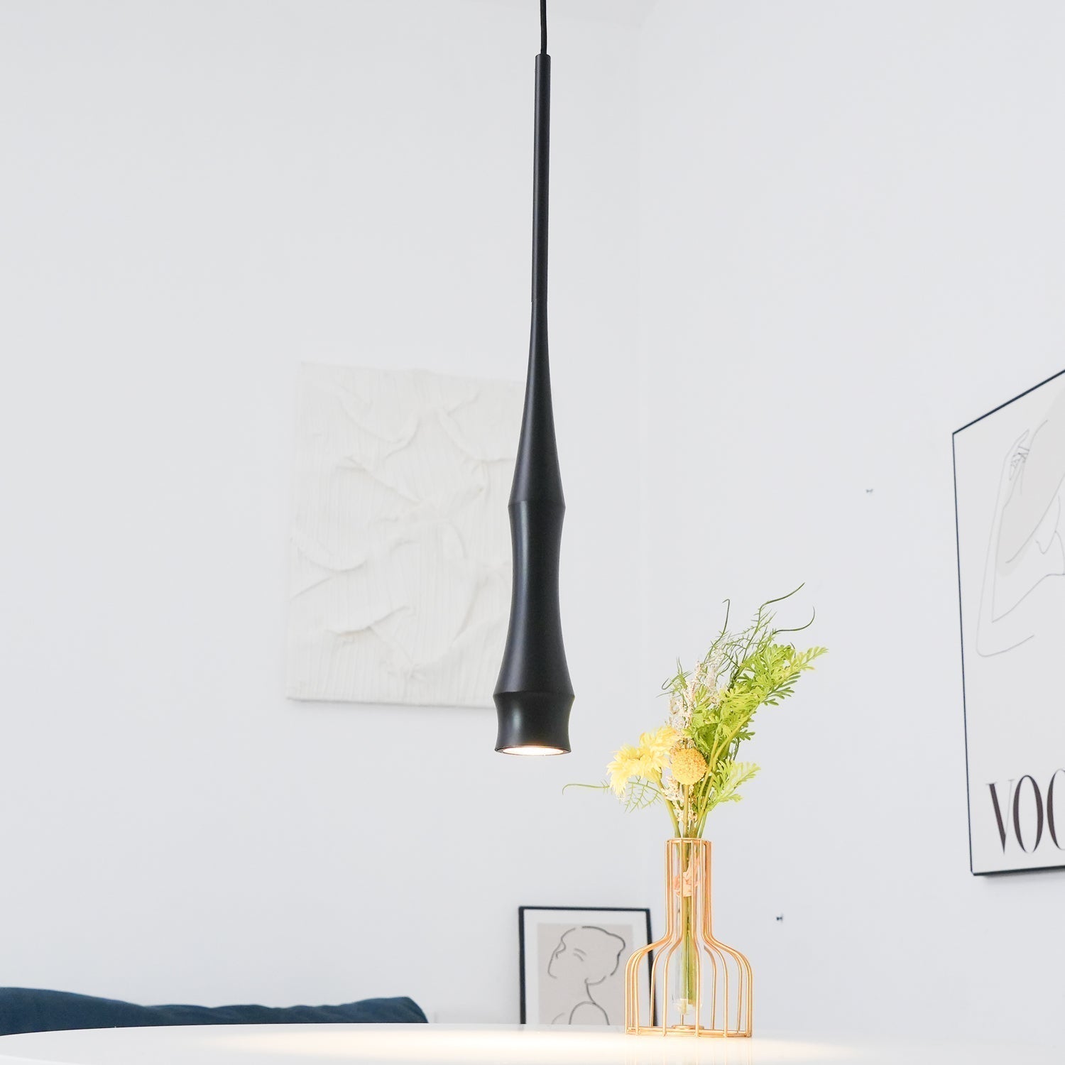 Elaran Aluminium Minimalistisch Pendelleuchte-Letslighting