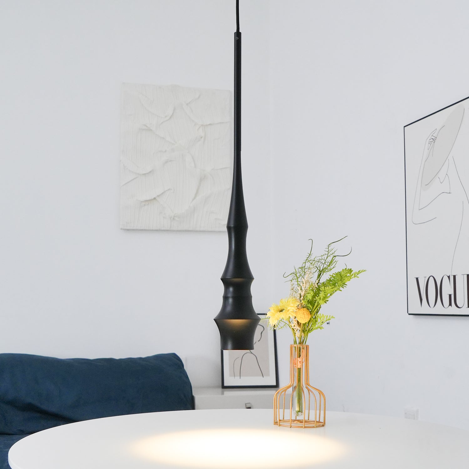 Elaran Aluminium Minimalistisch Pendelleuchte-Letslighting