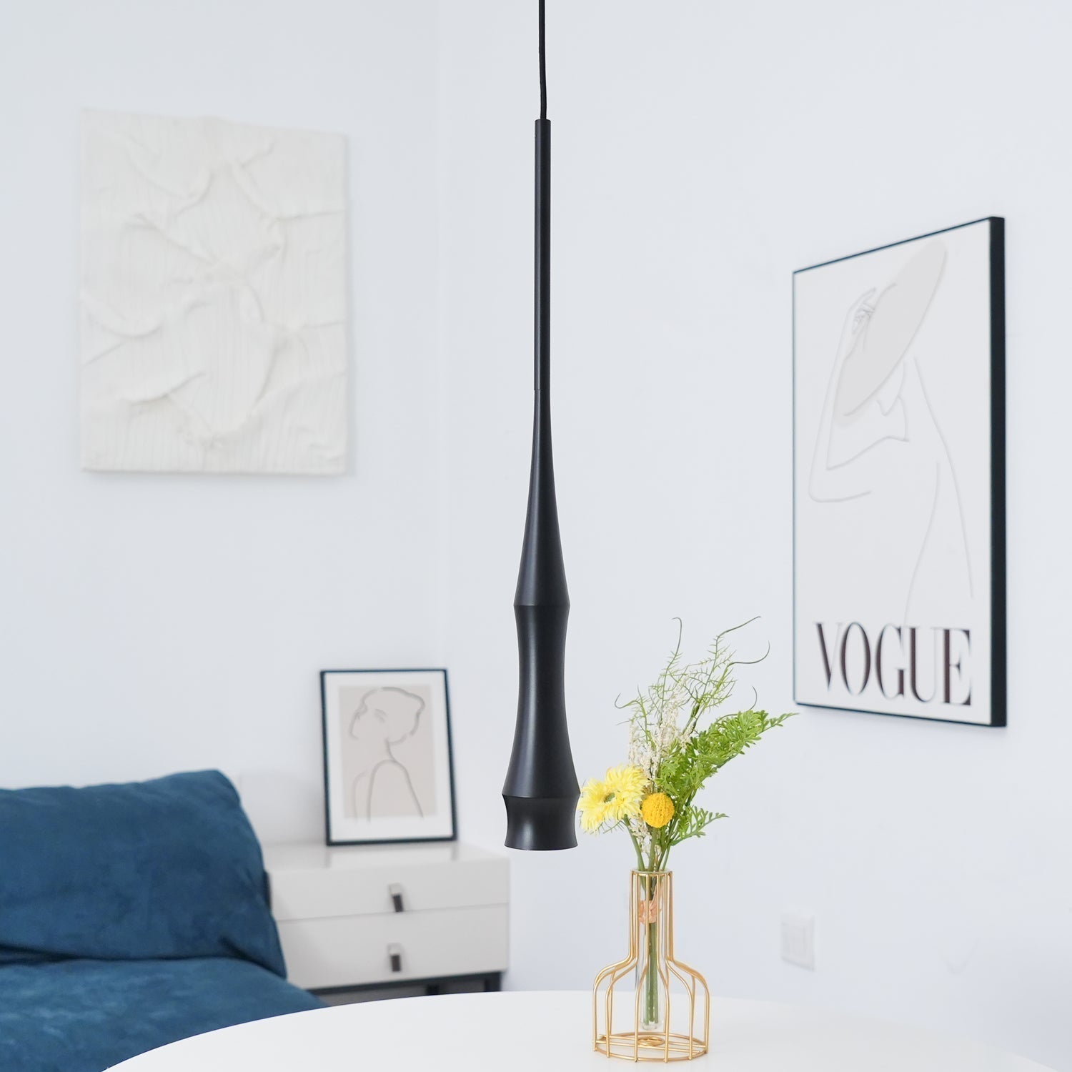 Elaran Aluminium Minimalistisch Pendelleuchte-Letslighting