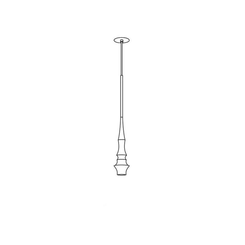 Elaran Aluminium Minimalistisch Pendelleuchte-Letslighting