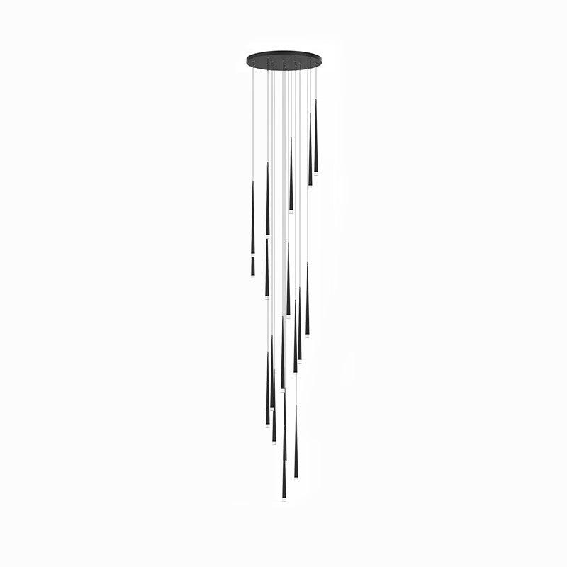 Slender Cone Chandelier - Blowlighting