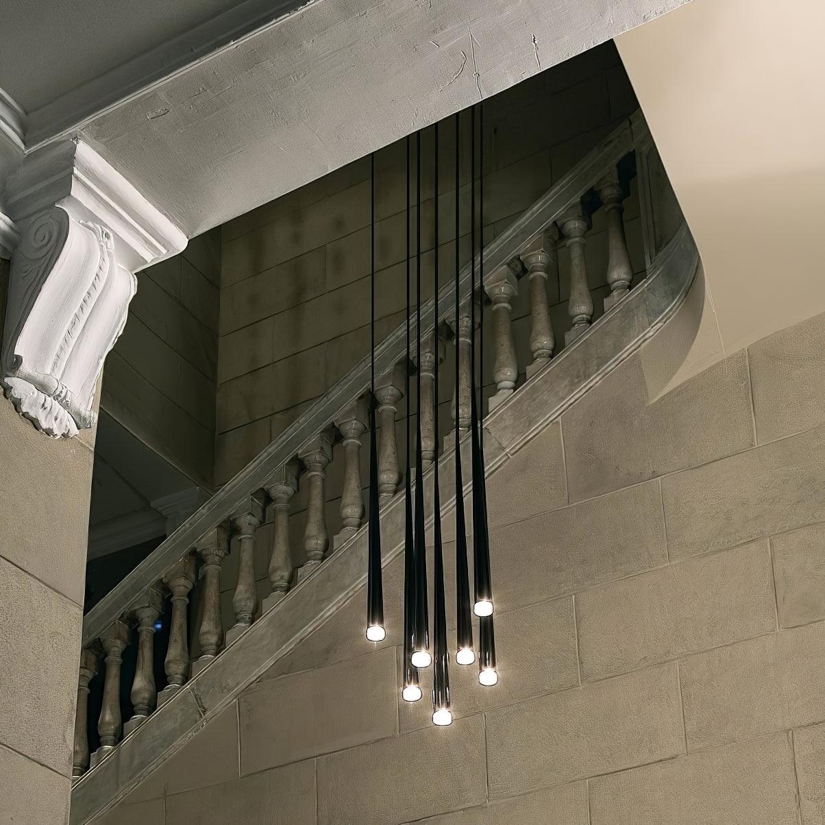 Slender Cone Chandelier - Blowlighting