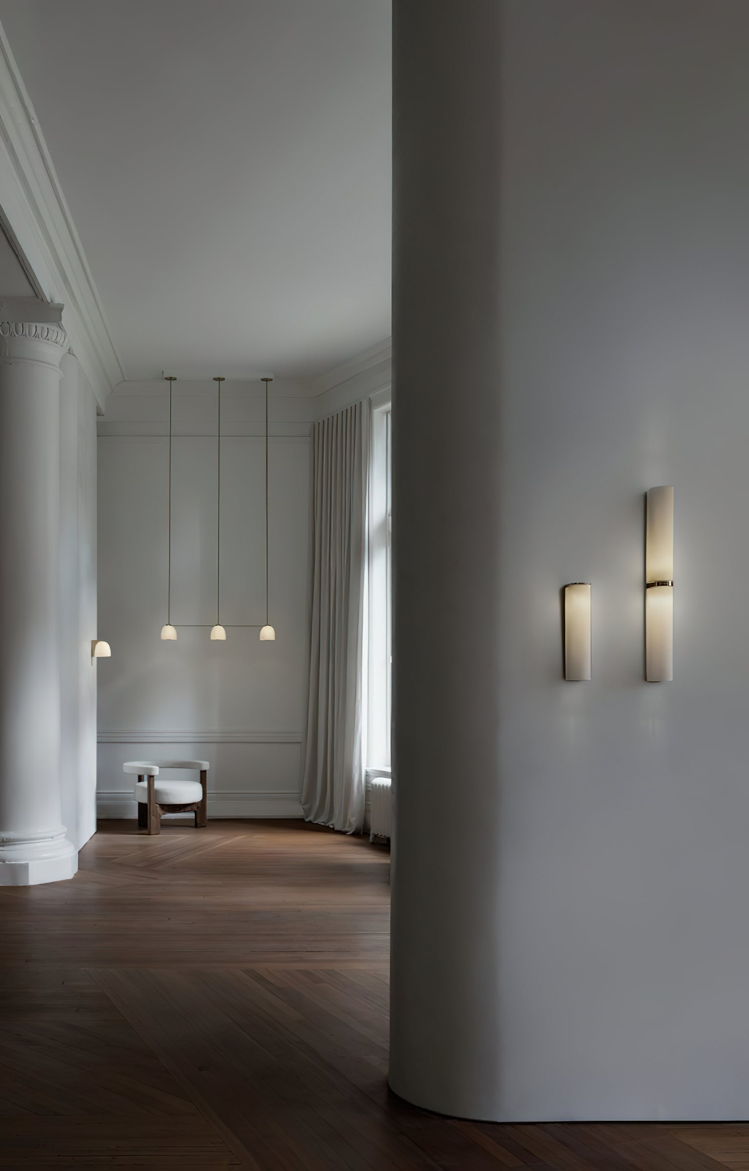 Alraeir Modern Minimalist Glass Wall Lamp - Letslighting