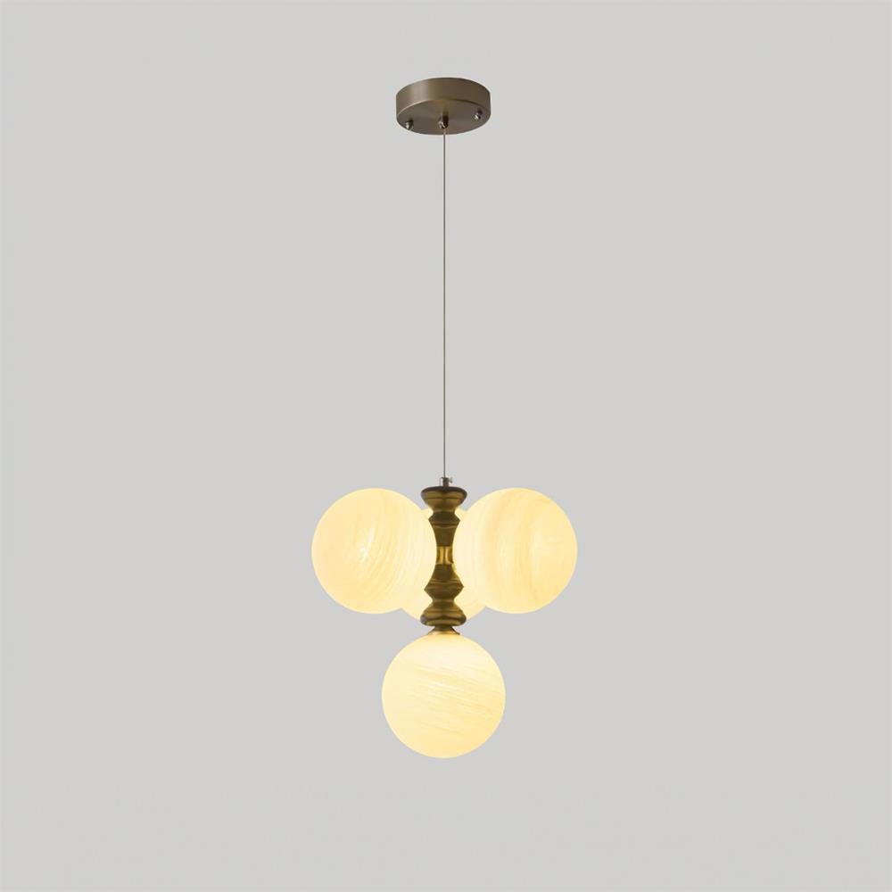 Veyra Chandelier Imitation Alabaster - Letslighting