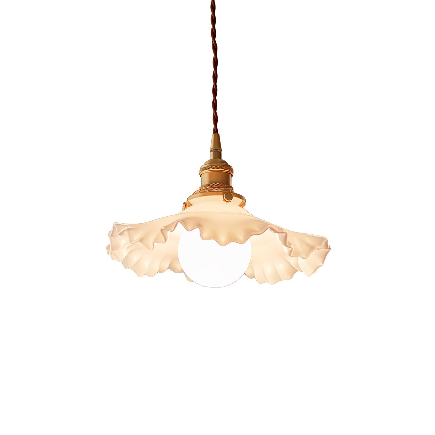 Small Floral Pendant Lamp - Blowlighting