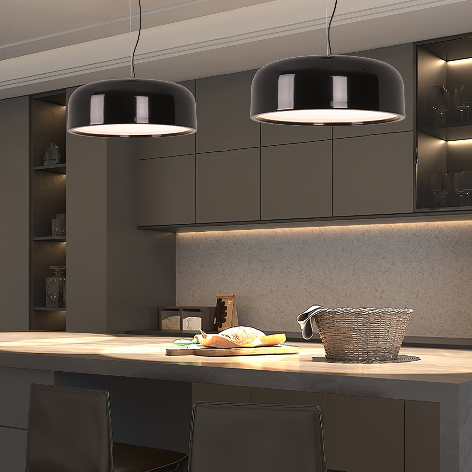 Void Modern Aluminium Pendelleuchte-Letslighting