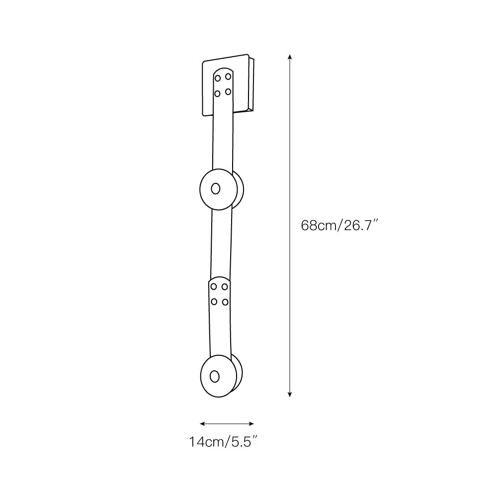 Evsore Modern Minimalist LED Leather Alabaster Sconce Wall Lamp - Letslighting