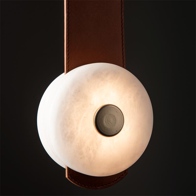 Orinos Modern Minimalist LED Alabaster Pendant Lamp - Letslighting