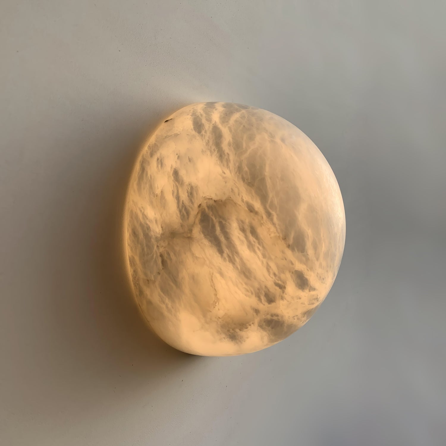 Canoria Wabi-Sabi Travertine Wall Lamp - Neutralighting