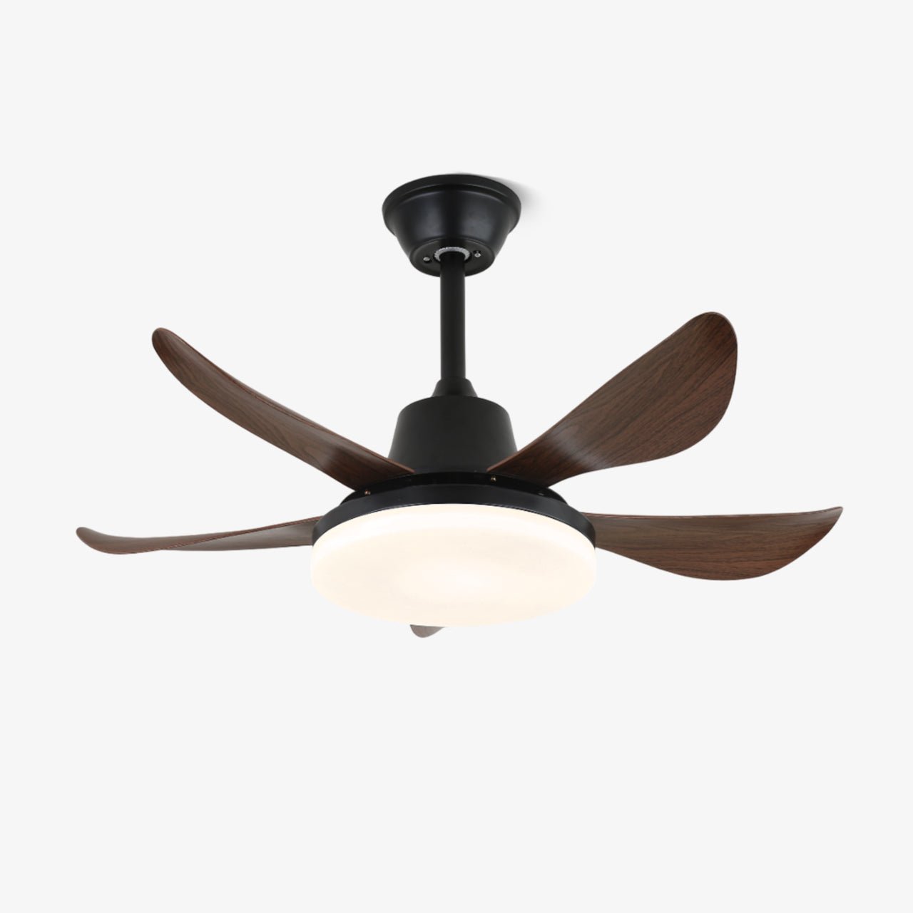 Callen Moderner Deckenventilator mit Holzdesign