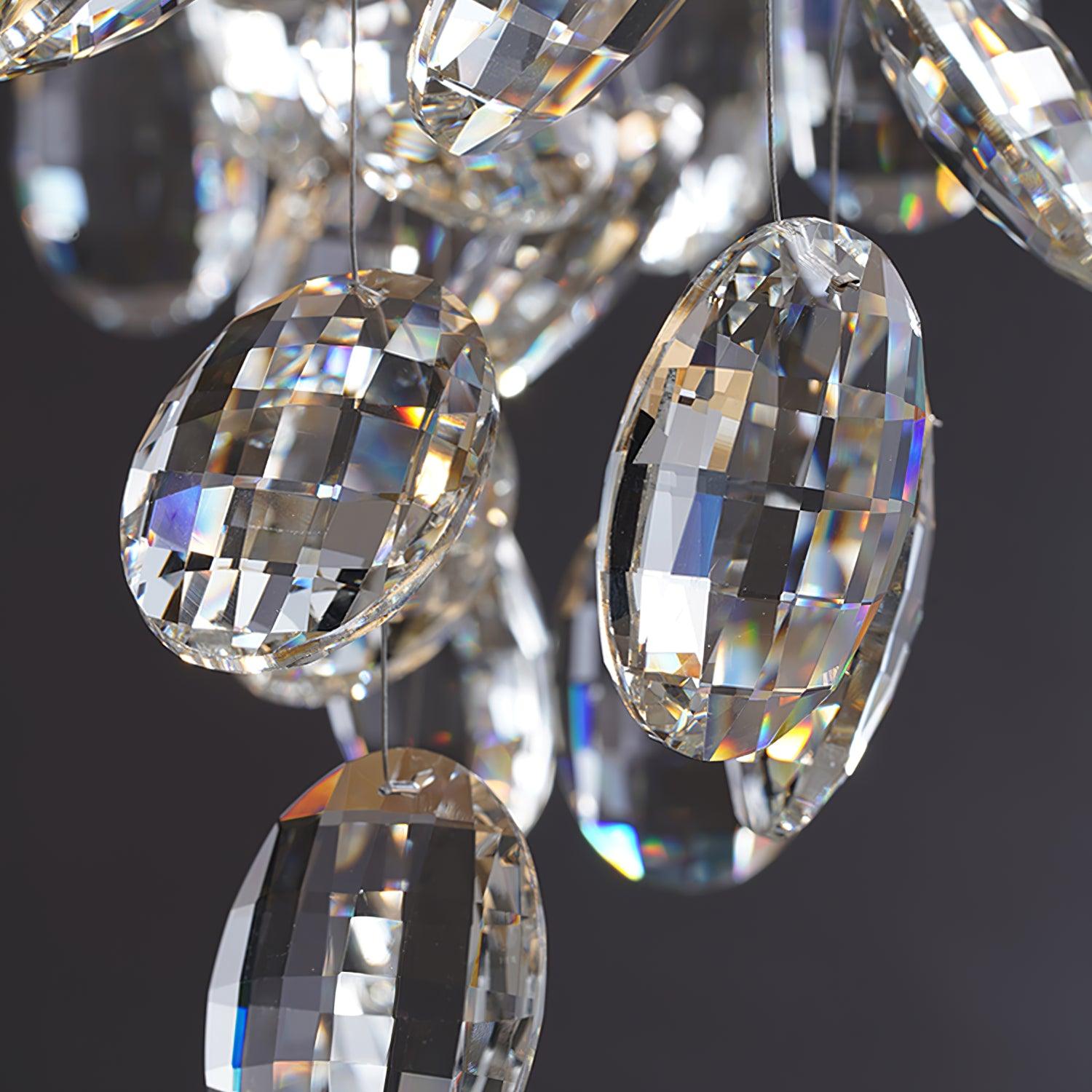 Lustra Kronleuchter Kristallzweig Gold LED-Letslighting