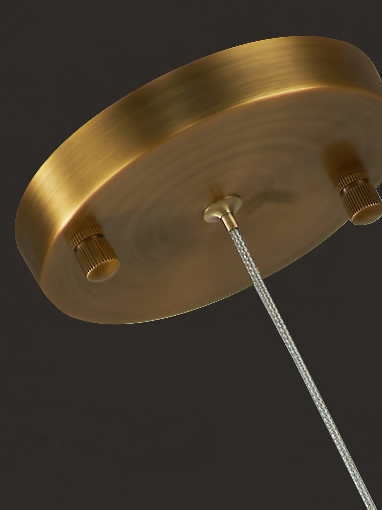 Utalionis Modern Minimalist Brass Alabaster Pendant Light - Letslighting