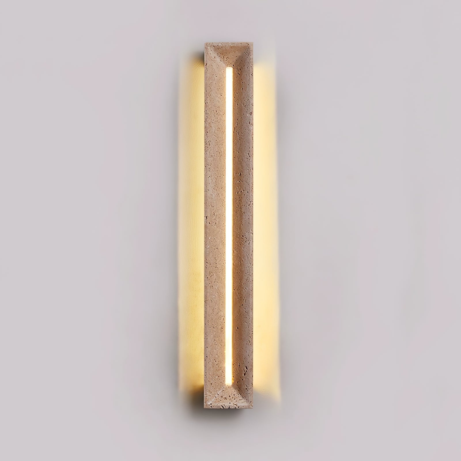 Anoren Minimalist Travertine Wall Light - Neutralighting