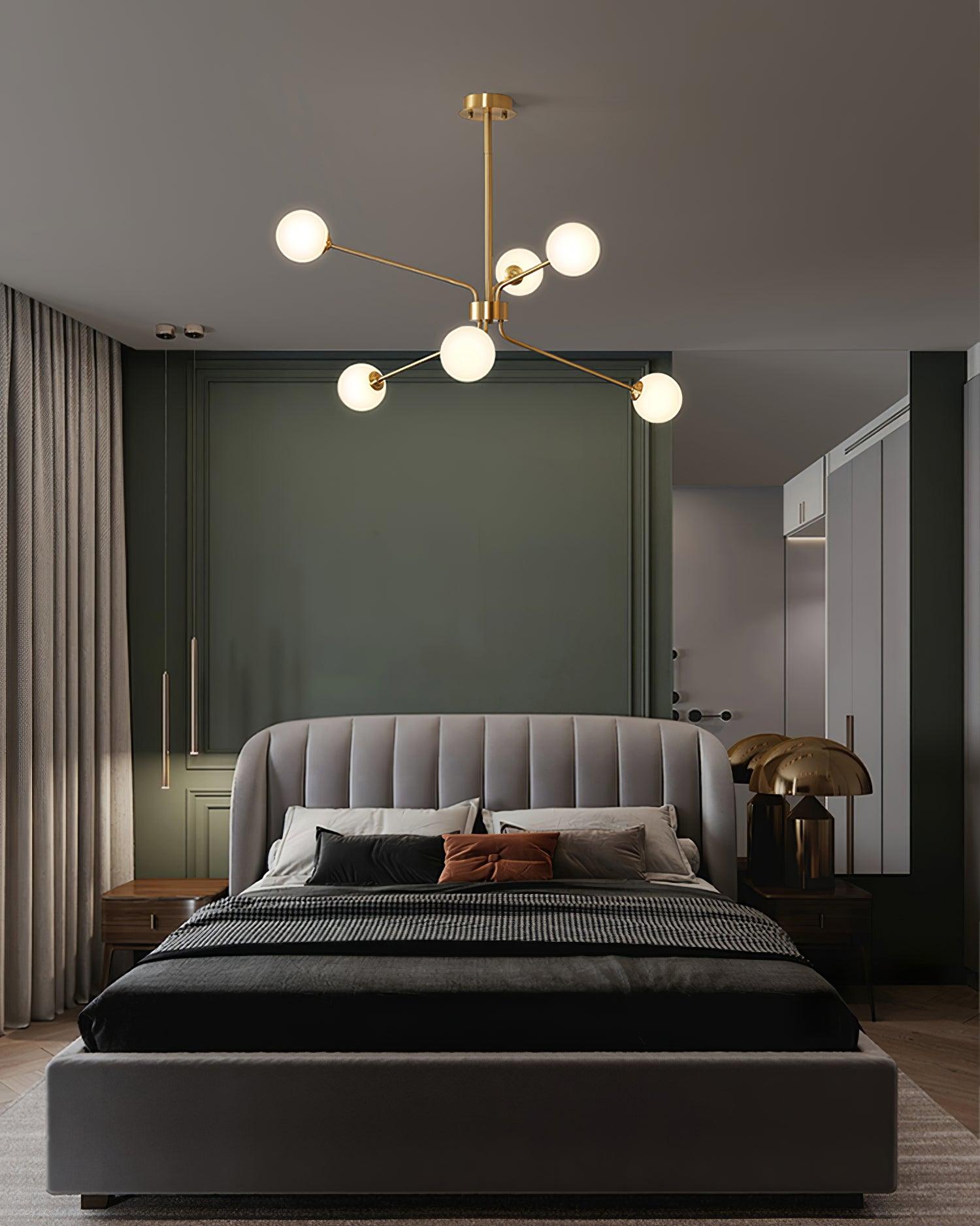 Solara Chandelier Arm Multi-Globe - Letslighting