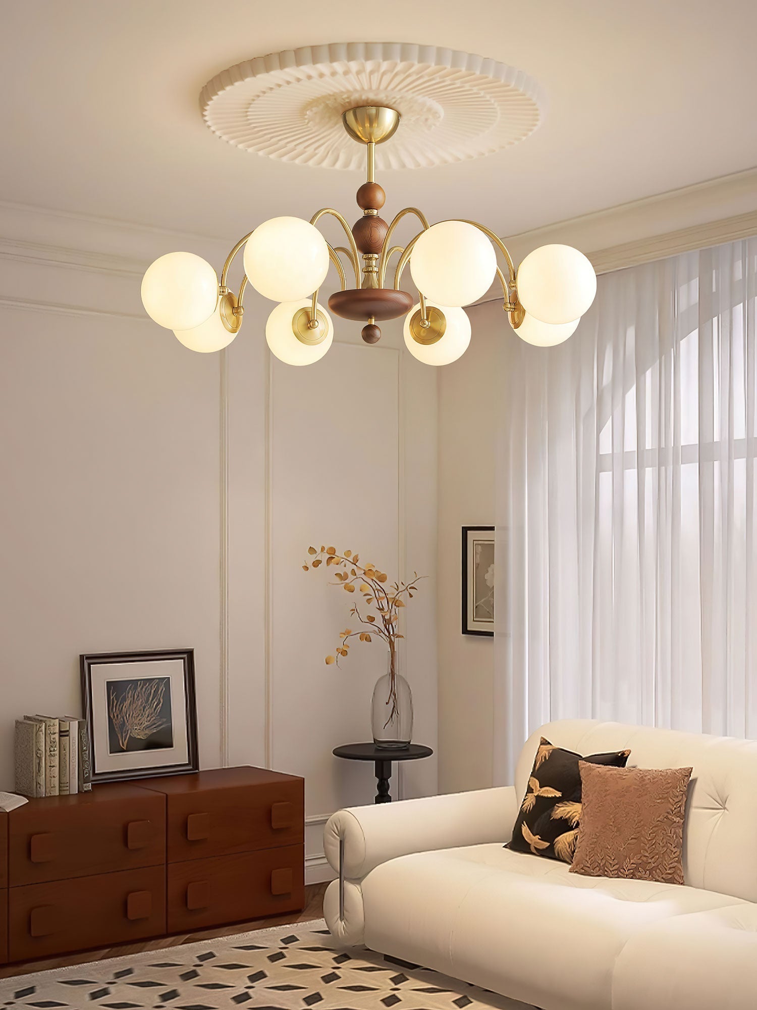 Naomi Luxury Metal Chandelier - Blowlighting