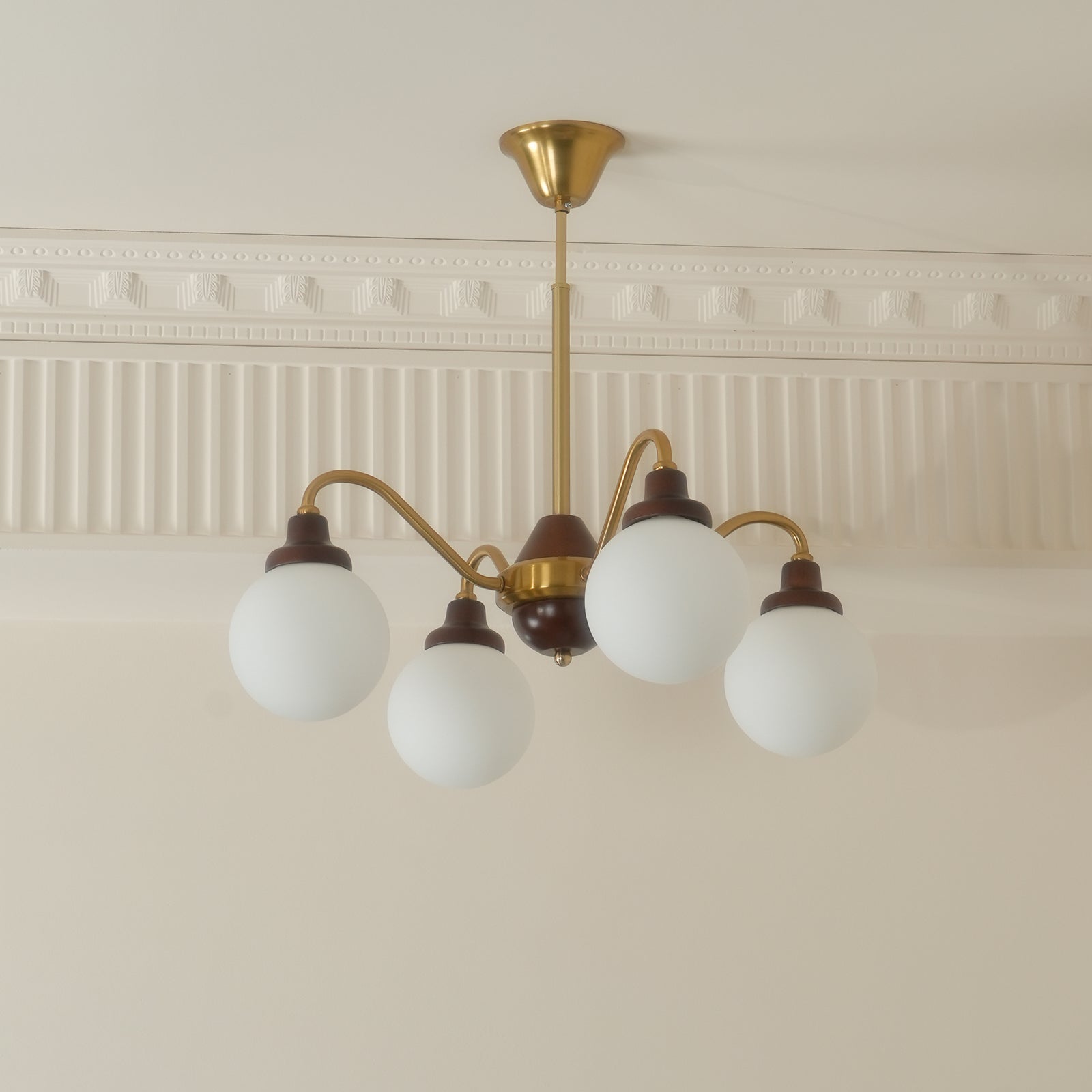Aurelia Vintage Glas-Kronleuchter-Letslighting