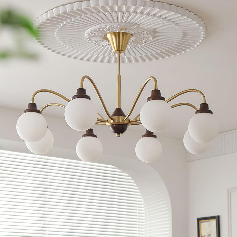 Aurelia Vintage Glas-Kronleuchter-Letslighting