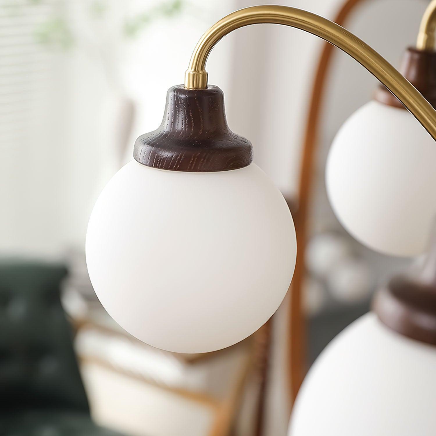 Aurelia Vintage Glas-Kronleuchter-Letslighting