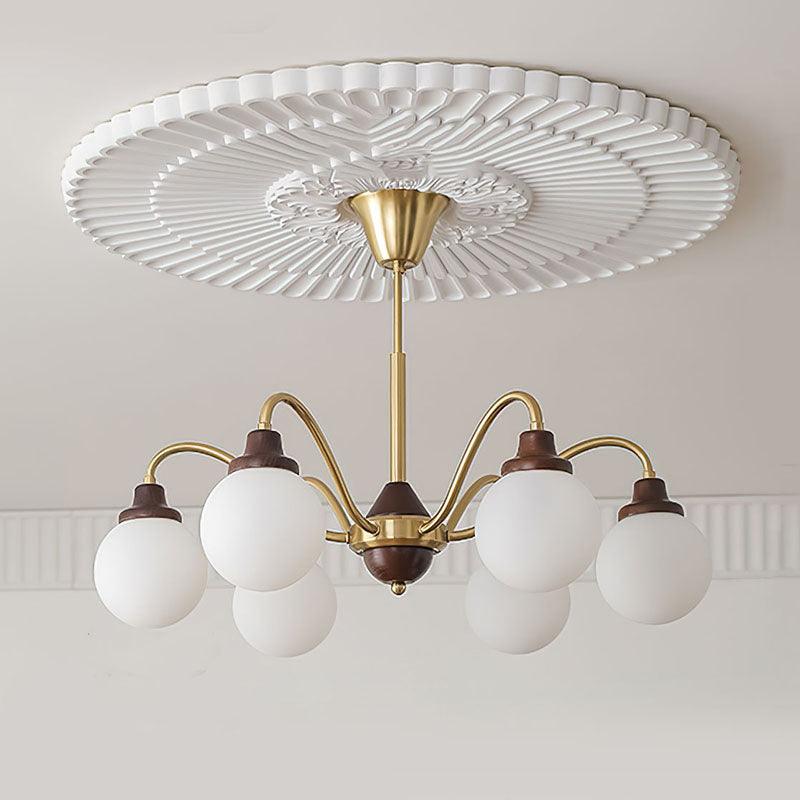 Aurelia Vintage Glas-Kronleuchter-Letslighting