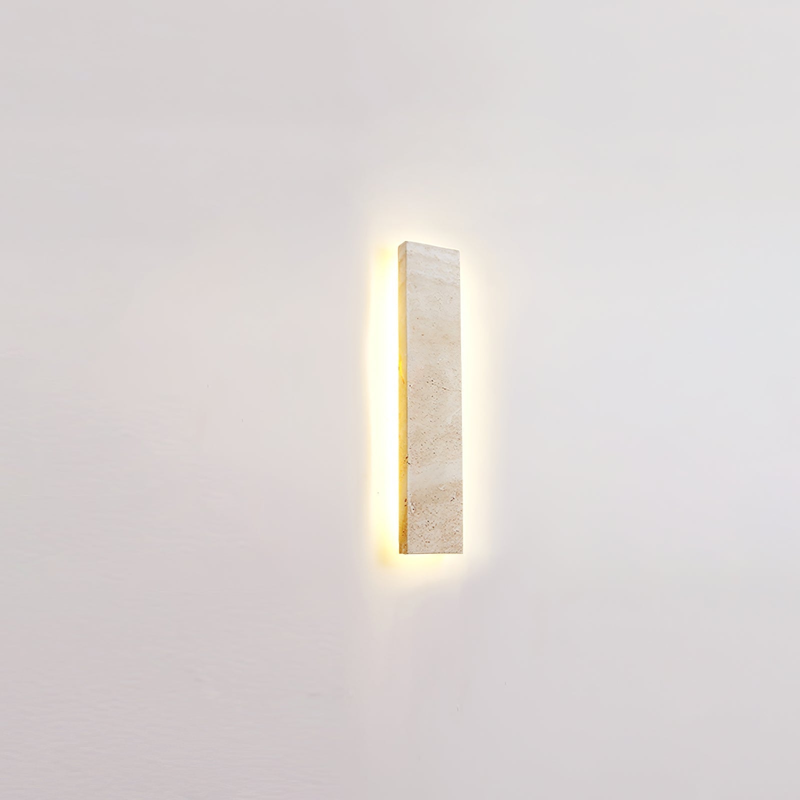 Olnorir Slim Rectangle Travertine Wall Light - Neutralighting