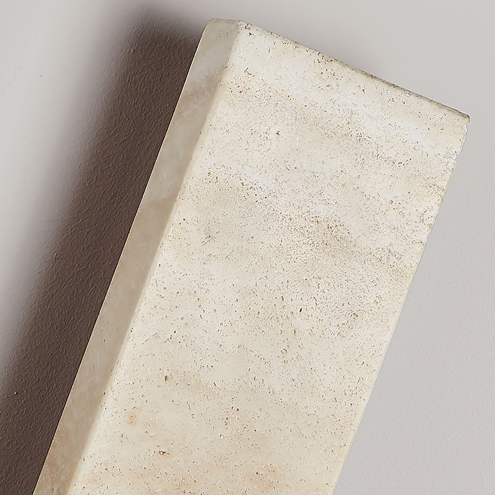 Olnorir Slim Rectangle Travertine Wall Light - Neutralighting