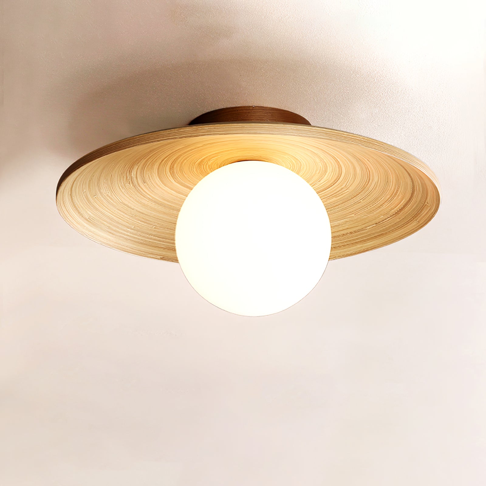 Lustra Deckenleuchte Soluna Wood Orbital-Letslighting