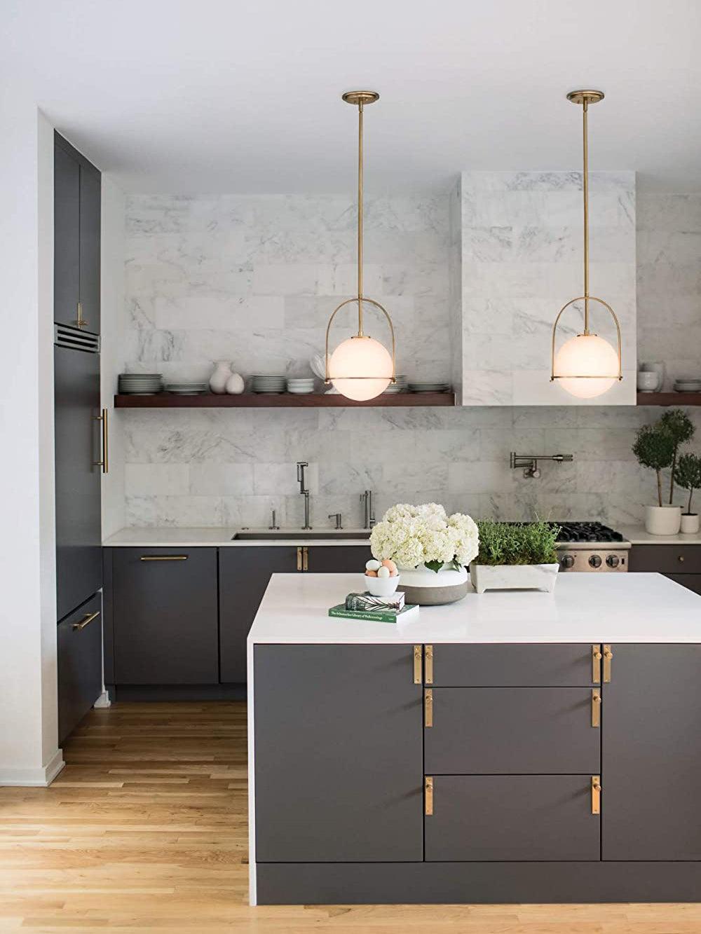Obsidian Moderne Glas Pendelleuchte-Letslighting
