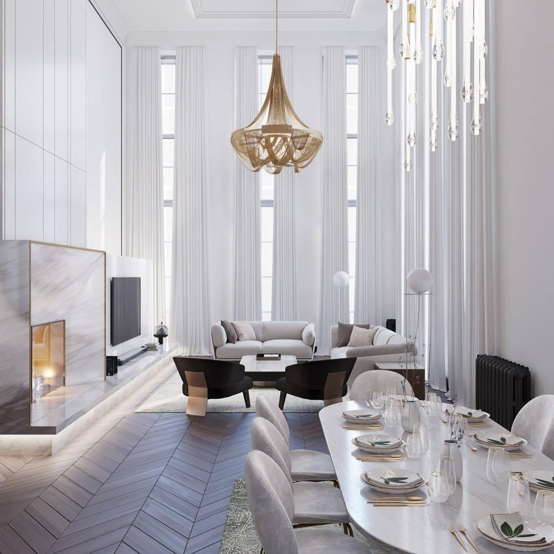 Solara Kronleuchter Quaste Aluminium Kette-Letslighting