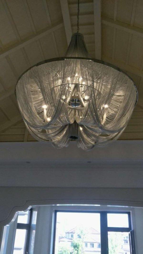 Solara Kronleuchter Quaste Aluminium Kette-Letslighting
