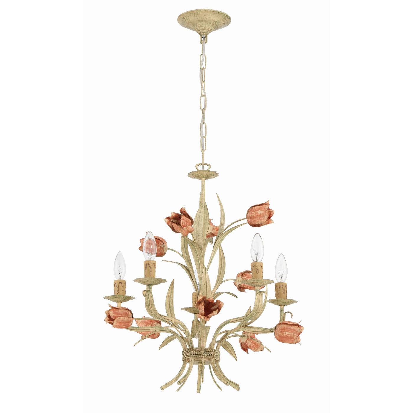 Cacaryra Klassische Kunst Salbei Rose Kronleuchter-Letslighting