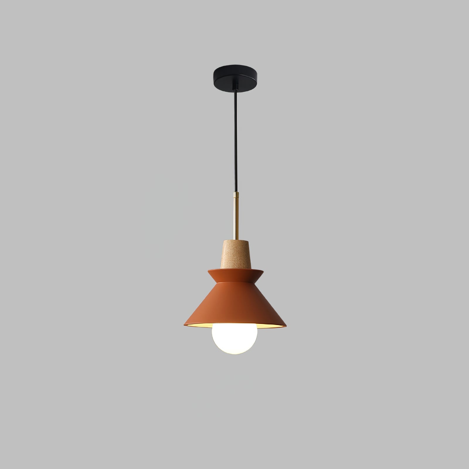 Solara Pendelleuchte Holz Nordic Minimalistisch-Letslighting