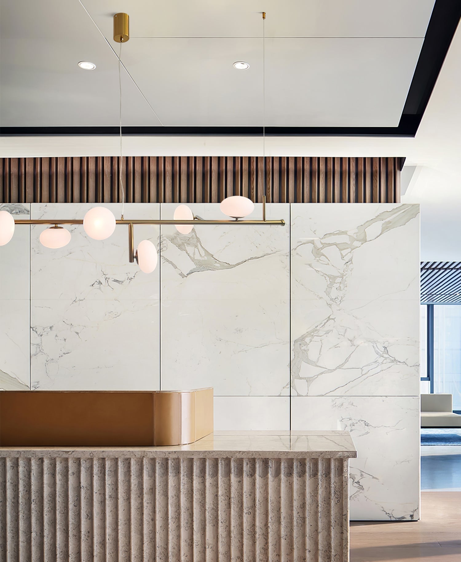 Balance Moderner Glas-Kronleuchter-Letslighting