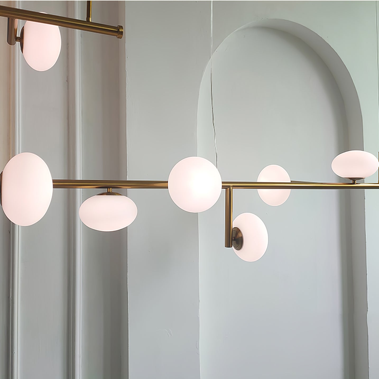Balance Moderner Glas-Kronleuchter-Letslighting