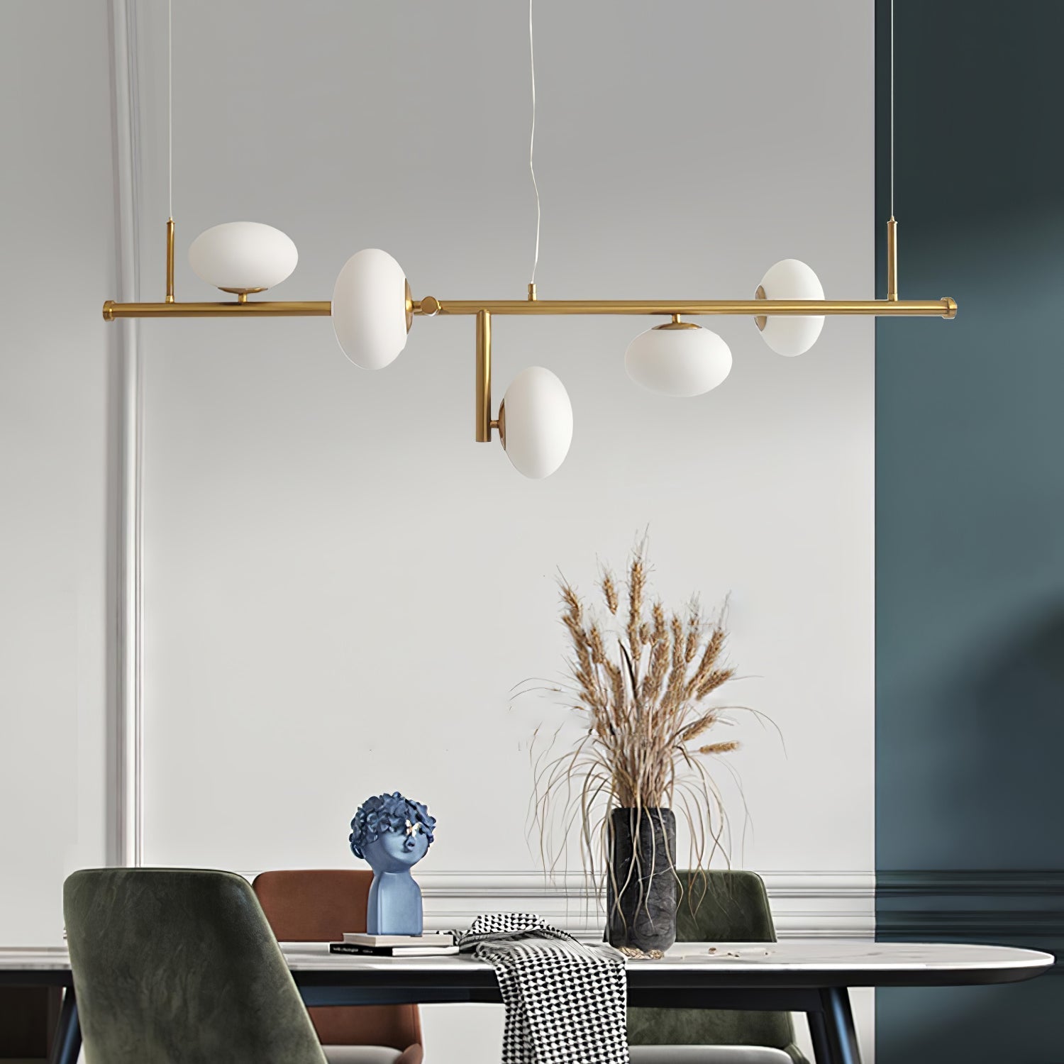 Balance Moderner Glas-Kronleuchter-Letslighting